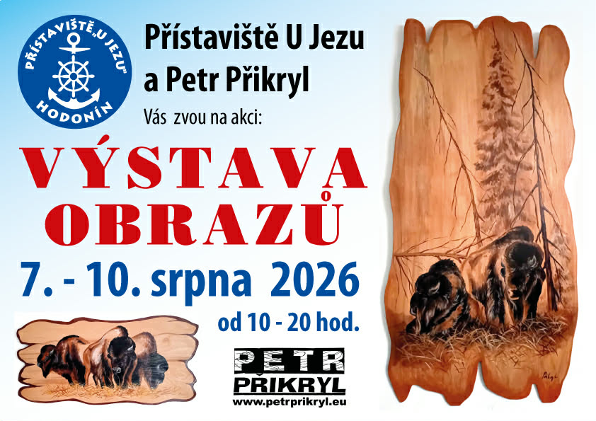 Výstava u břehu řeky Moravy